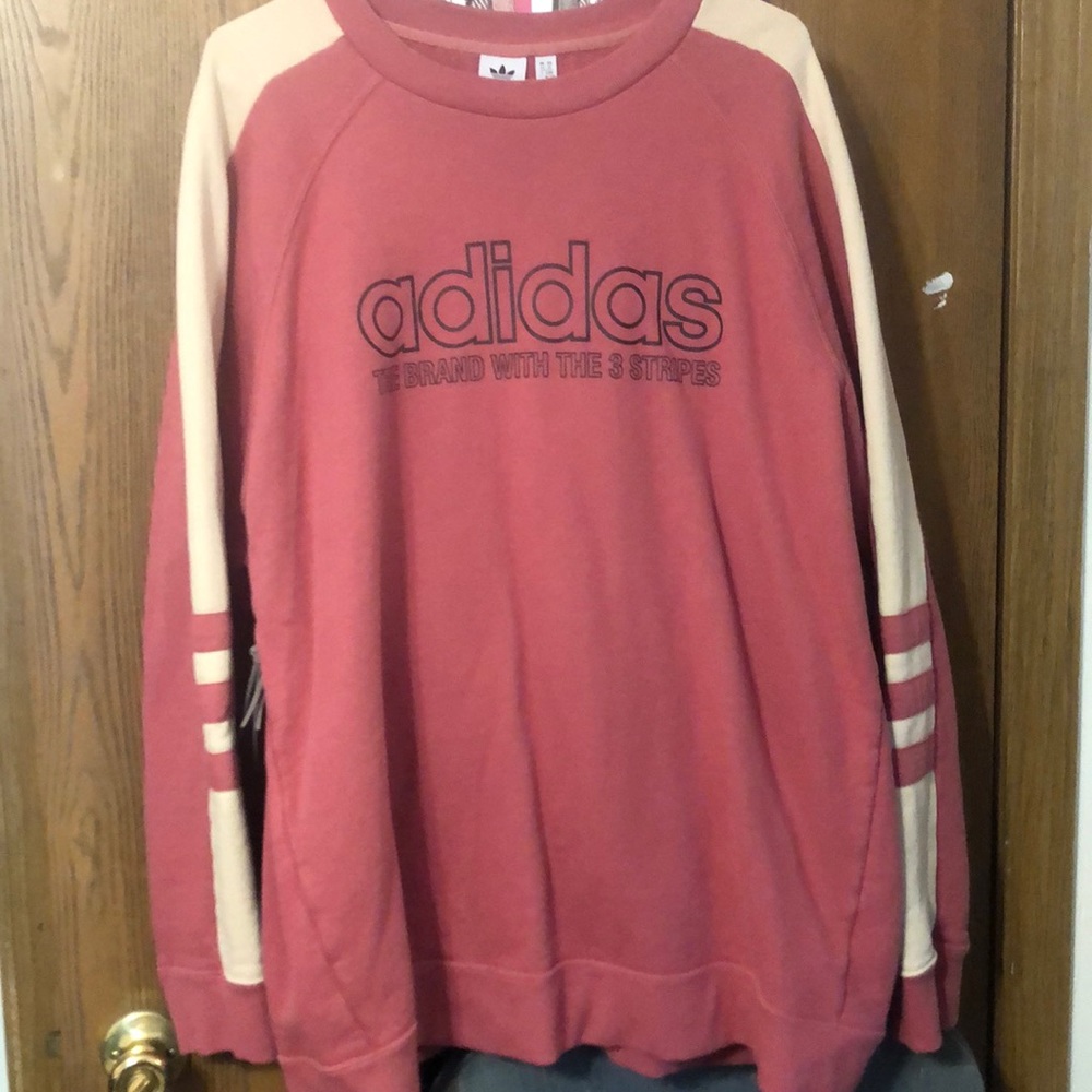 Rose Adidas sweatshirt